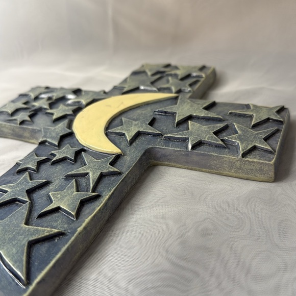 Star & Moon Cross Wall Decor - Picture 8 of 8